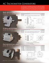 WESTCON AC Tachometer Generators - 3