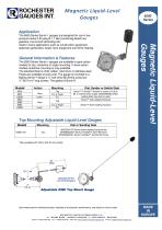 Magnetic Liquid-Level Gauges - 1