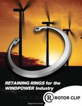 RETAINING RINGS for the WINDPOWER Industry - 1