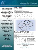 Wave Spring and Spiral Ring Overview - 2