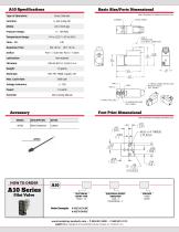 A10 Pilot Valve Data Sheet - 2