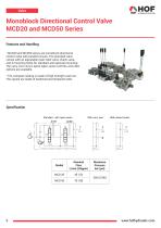 Monoblock Directional Control Valve MCD20 and MCD50 Series-1