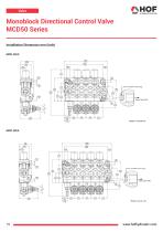 Monoblock Directional Control Valve MCD20 and MCD50 Series-7