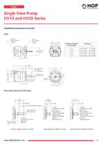 Single and Double Vane Pump HV10 and HV20 Series-6