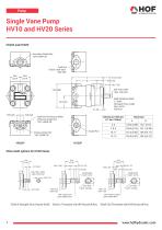 Single and Double Vane Pump HV10 and HV20 Series-7