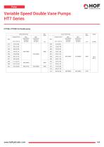 Variable Speed Single Vane Pumps HT7 Series-11