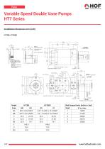 Variable Speed Single Vane Pumps HT7 Series-14