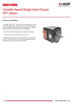 Variable Speed Single Vane Pumps HT7 Series-2