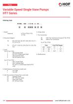Variable Speed Single Vane Pumps HT7 Series-4