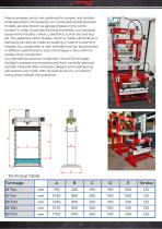 Garage Presses Information Brochure - 2