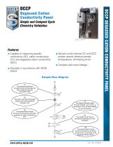 Degassed Cation Conductivity Panel (DCCP)-1