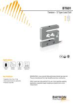 Baykon BT601 Tension - S Type Load Cell - 1