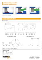 Baykon LEB / RB Weigh Module for Beam Type-2