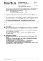 Operating Instruction –  types A…, B…-11