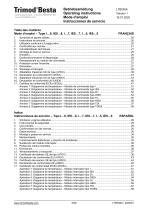 Operating Instruction –  types A…, B…-3