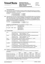 Operating Instruction –  types A…, B…-6