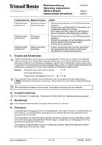 Operating Instruction – types I…, IE9…-10