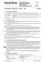 Operating Instruction – types I…, IE9…-12
