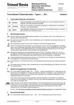 Operating Instruction – types I…, IE9…-4