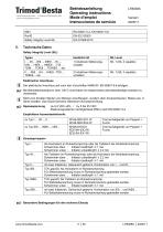 Operating Instruction – types I…, IE9…-5