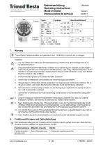 Operating Instruction – types I…, IE9…-9