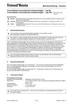 Operating Instruction –  types M…, FM…-3