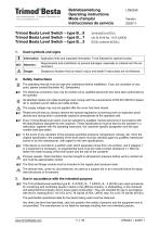 Operating Instruction – types P…, FP…-11