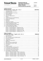 Operating Instruction – types P…, FP…-2