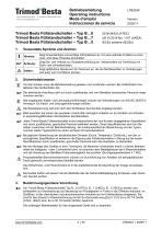 Operating Instruction – types P…, FP…-4