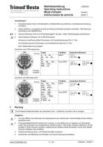 Operating Instruction – types P…, FP…-8