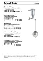 Operating Instructions – types 140,140,145,146-1