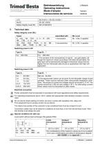 Operating Instructions – types A…, B…-13