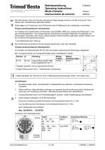 Operating Instructions – types A…, B…-8