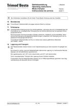 Operating instructions – types B…5…7…8-10