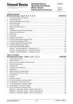 Operating instructions – types Z…5…7…8-2