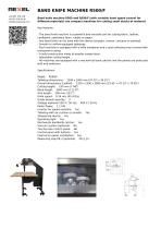 BAND KNIFE MACHINE R500/F-1