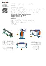 FABRIC WINDING MACHINE NT-1/L-1