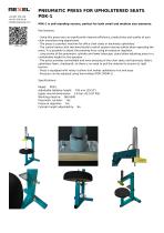 PNEUMATIC PRESS FOR UPHOLSTERED SEATS PDK-1-1
