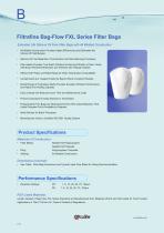 Filtrafine Bag-Flow FXL Series Filter Bags - 1