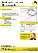 PFA Exposed Junction Thermocouple - 1