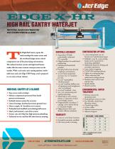 EDGE X-HR HIGH RAIL GANTRY WATERJET - 1