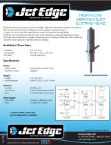 high flow abrasivejet cutting head-1