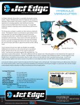 HYDRAULIC VERSACUTTER WATERJET SYSTEM-1