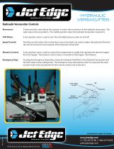 HYDRAULIC VERSACUTTER WATERJET SYSTEM-3