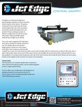 Waterjet Cutting System - Low Rail Gantry (Large Format)-1