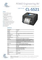 Printer Label Desktop CLP-521 - 1