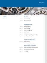 HIGH PRECISION BALL BEARINGS AND SPECIAL APPLICATIONS-2