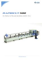 PVC profile cutting and machining center - RAPIDCUT 500 - 1