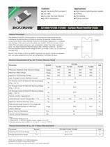 Ultra Fast Response Rectifier Diodes CD1408-FU1xx - 1