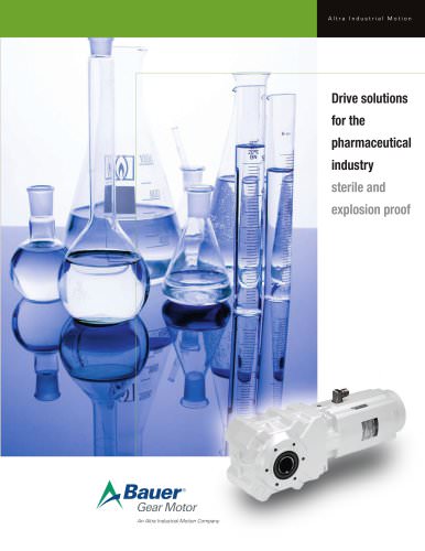 Drive Solutions for the Pharmaceutical Industry